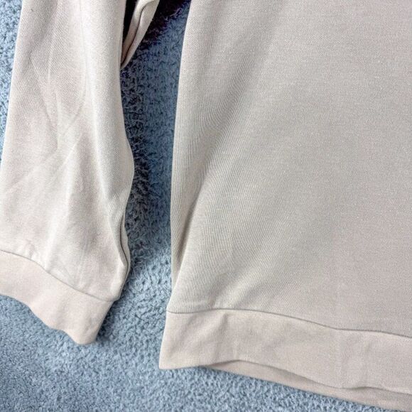 NEW Crown & Ivy 1/4 Zip Sweater Mens XXL Tan Blue Sweatshirt Outdoor NWT $60 - Picture 7 of 13